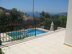 View from ground floor terrace