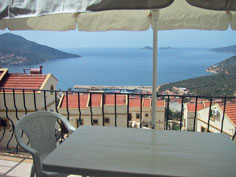 Balcony and view