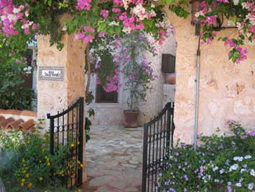 Villa entrance