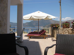 View from side terrace