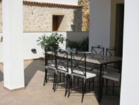 Outside dining