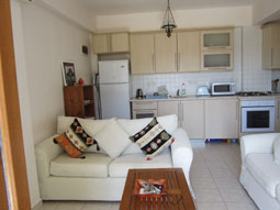 Open plan lounge & kitchen