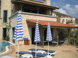 Pool terrace & outside dining