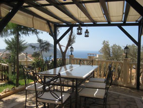 Outside dining