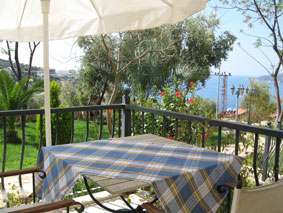 Patio & view