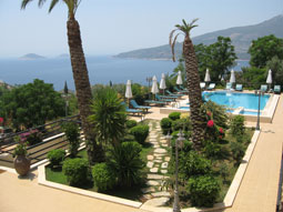 View of pool & bay