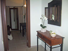 Hall leading to bedroom